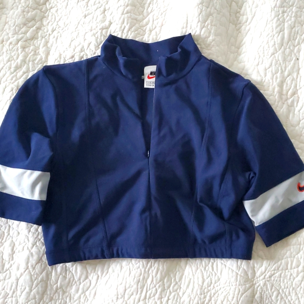 Vintage 90's Nike Mock Top Dri-fit Sports Top